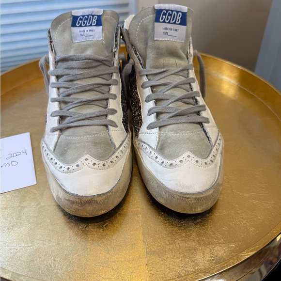 Size 41 Golden Goose Glitter Midstars Excellent Condition Private Eden/LTD - Picture 5 of 11